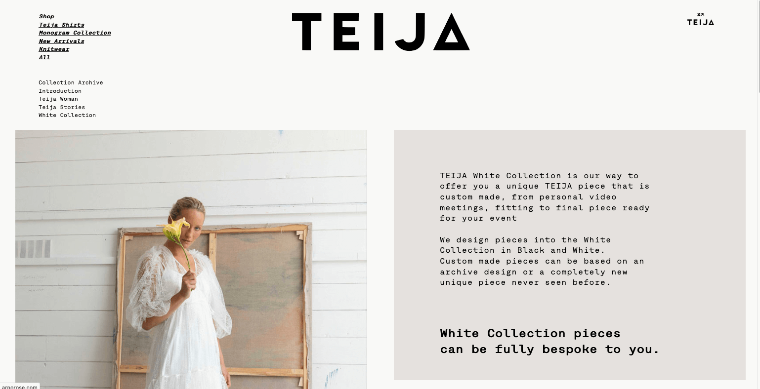 Teija Eilola Fashion website